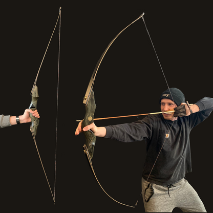 The INSPECTED Black Hunter Longbow MK1