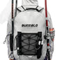 27QT Waterproof Fishing Backpack with Rod Holder