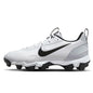 Nike Force Trout 9 Keystone Low Rubber Baseball Cleats SZ 10.5 White | Black