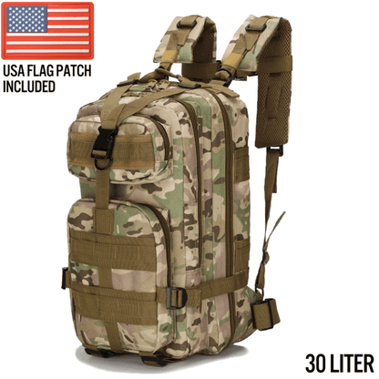 XGear Tactical Small 30L Tactical Backpack Survival Bag