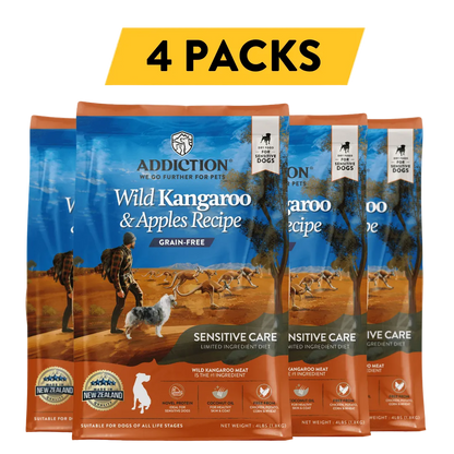 Wild Kangaroo & Apples Recipe Dry Dog Food