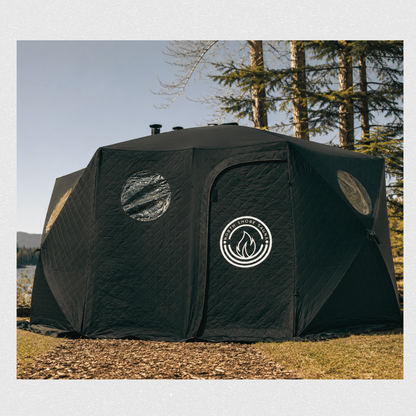 Dome Sauna Tent | 8-person portable sauna