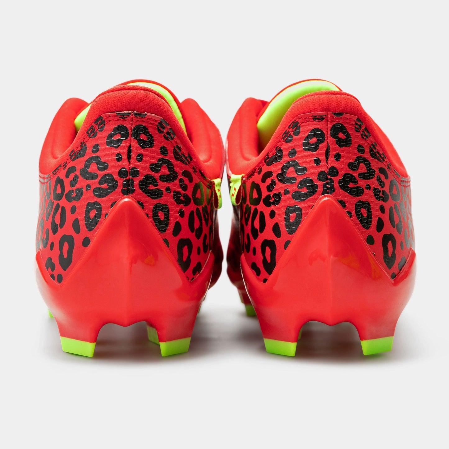 Red Leopard Cleats — Quantum Carbon by Phenom Elite