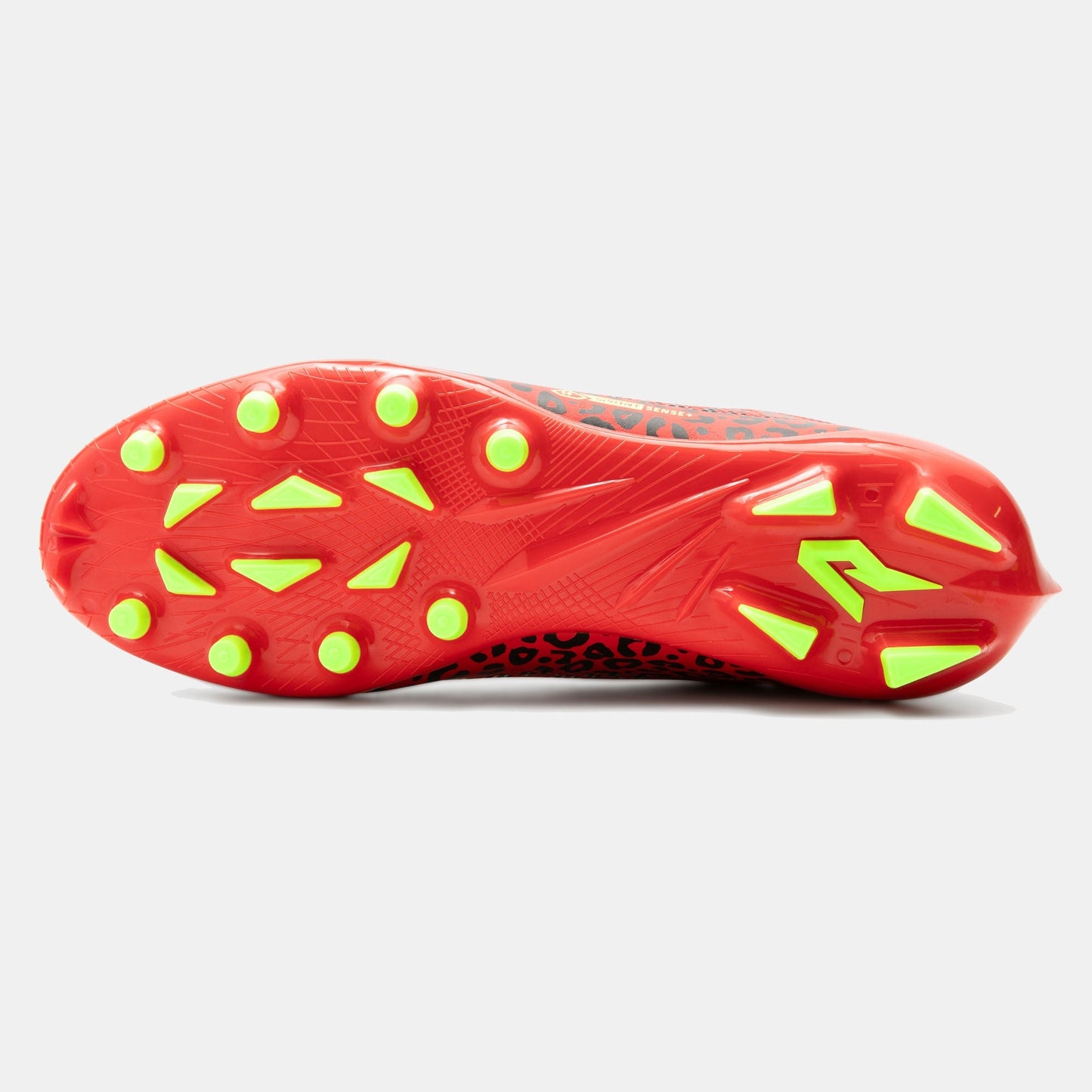 Red Leopard Cleats — Quantum Carbon by Phenom Elite