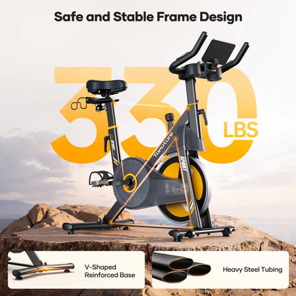 Toputure TEB5 Magnetic Exercise Bike for Indoor Cycling