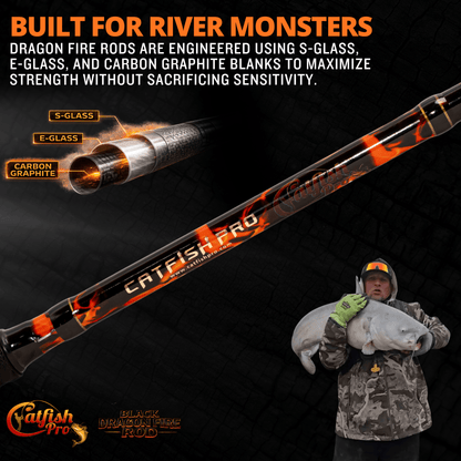 Black Dragon Fire Casting Rod