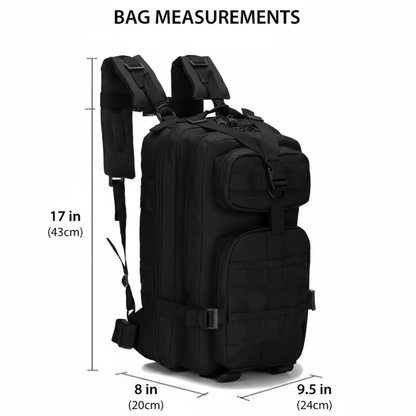 XGear Tactical Small 30L Tactical Backpack Survival Bag