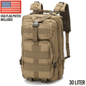 XGear Tactical Small 30L Tactical Backpack Survival Bag
