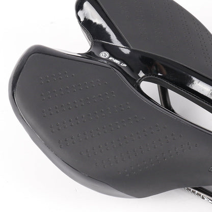 Road Bike Saddle Bicycle Seat With Warning Taillight USB Charging Mountain Cycling Racing PU Breathable Soft Seat Cushion Comfortable Bicycle Seat With Central Relief Zone Ergonomics Design Exercise Bike Seat