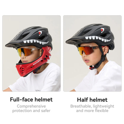 Kids Full-Face Bike Helmet