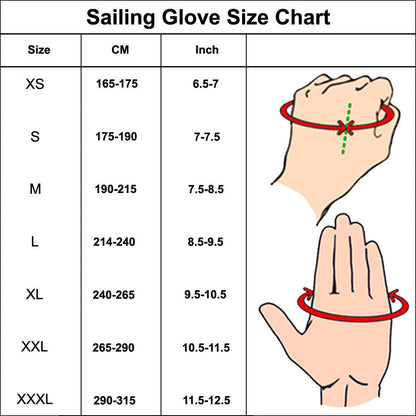 True Sailors Sailing Gloves Kayaking Yachting Dinghy Rope Fishing Tool Short Finger Glove