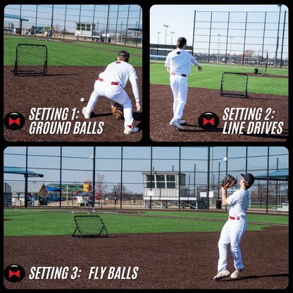 Web Rebounder 3x3 Portable Multi-Sport Defensive Trainer