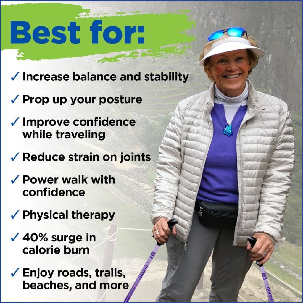 Motivator Super Duty Swift Connect Travel Poles for Balance and Rehab - Heavy Duty Poles with XL Motivator Stability Grips - For Heights 4' to 7' and for Weights up to 300lbs
